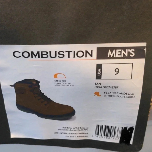 Brahma Mens Work Boots - Picture 12 of 12